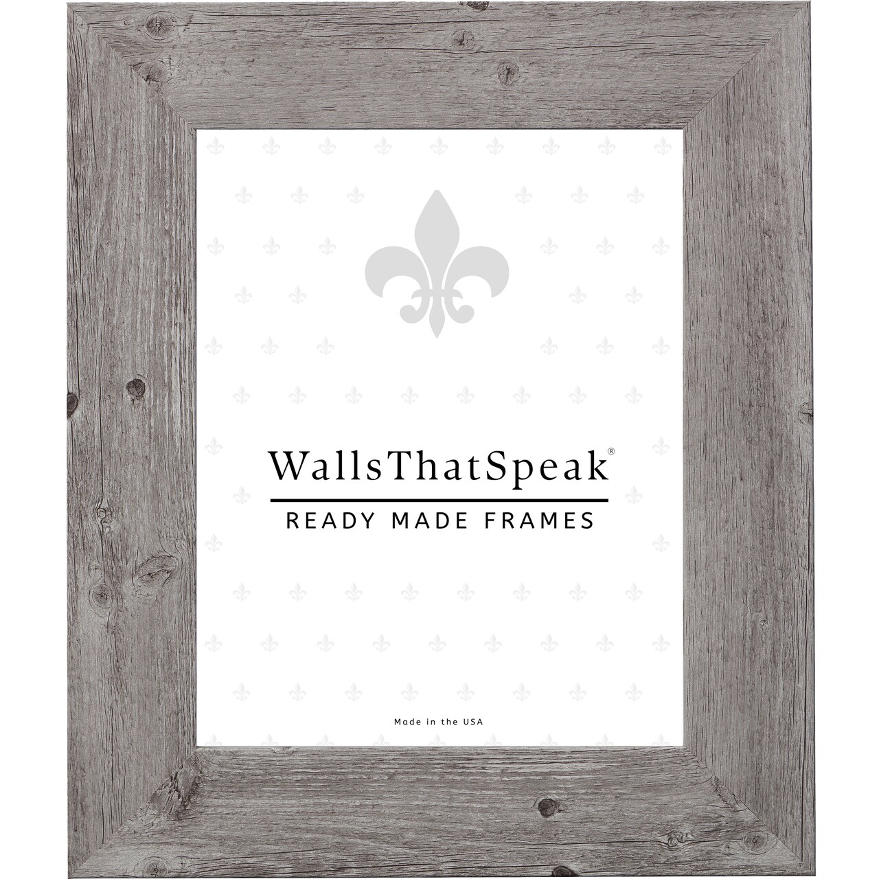 17x21 Picture Frame, American Barn 2 Inch MDF Moulding, Wall Display Frame for Art, Posters, or Photos by wallsthatspeak